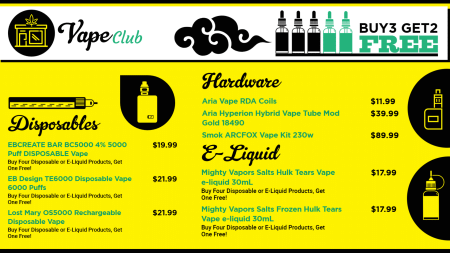 Vape Playlist-1 | Cannamako Cannabis (Marijuana) dispensary menu maker