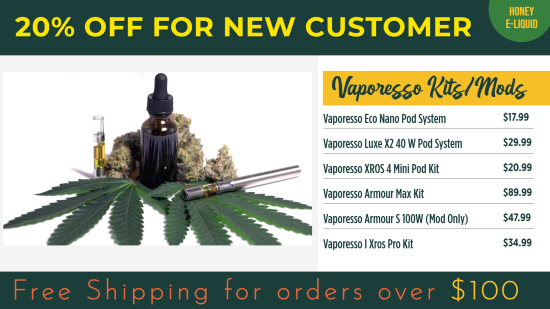 Vape Kit Video menu board